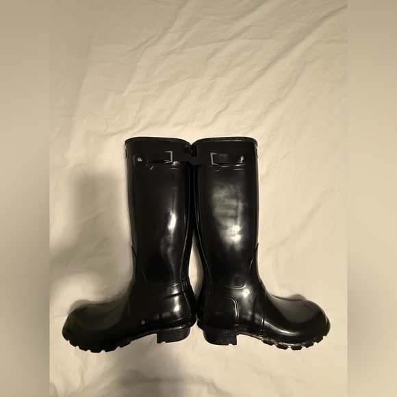 NWOT Black Hunter Tall Rain Boots, Size 9 - Picture 13 of 16